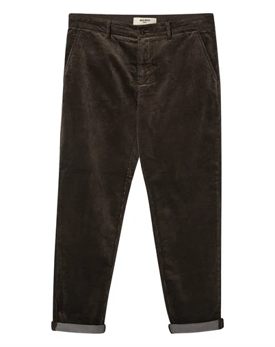Mos Mosh Gallery - MMGHunt Corduroy Bukser - Black Coffee